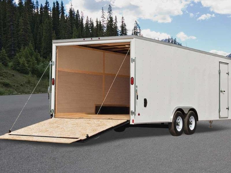 enclosed car trailer